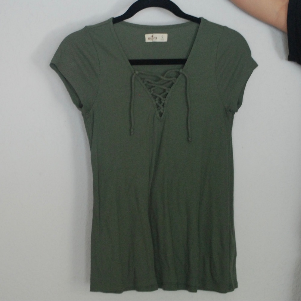Lace Up Top